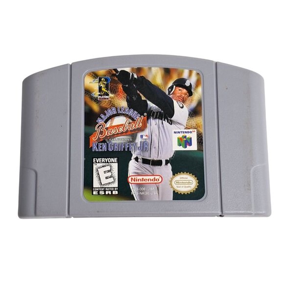 Nintendo Other - MLB featuring Ken Griffey Jr 1997 N64 Game Authentic, Tested & Working. Cart Onl